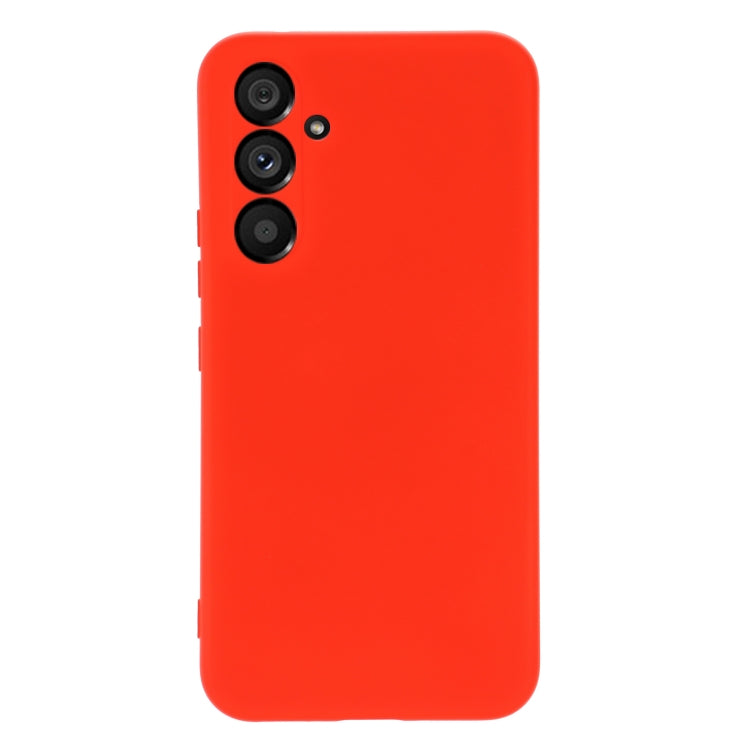 For Samsung Galaxy A34 5G Pure Color Liquid Silicone Shockproof Phone Case(Red) - Galaxy Phone Cases by PMC Jewellery | Online Shopping South Africa | PMC Jewellery