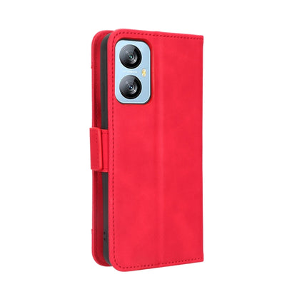 For Blackview A52 Skin Feel Calf Texture Card Slots Leather Phone Case(Red) - More Brand by PMC Jewellery | Online Shopping South Africa | PMC Jewellery | Buy Now Pay Later Mobicred