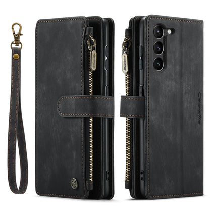 For Samsung Galaxy S23+ 5G CaseMe C30 Multifunctional Leather Phone Case(Black) - Galaxy S23+ 5G Cases by CaseMe | Online Shopping South Africa | PMC Jewellery | Buy Now Pay Later Mobicred