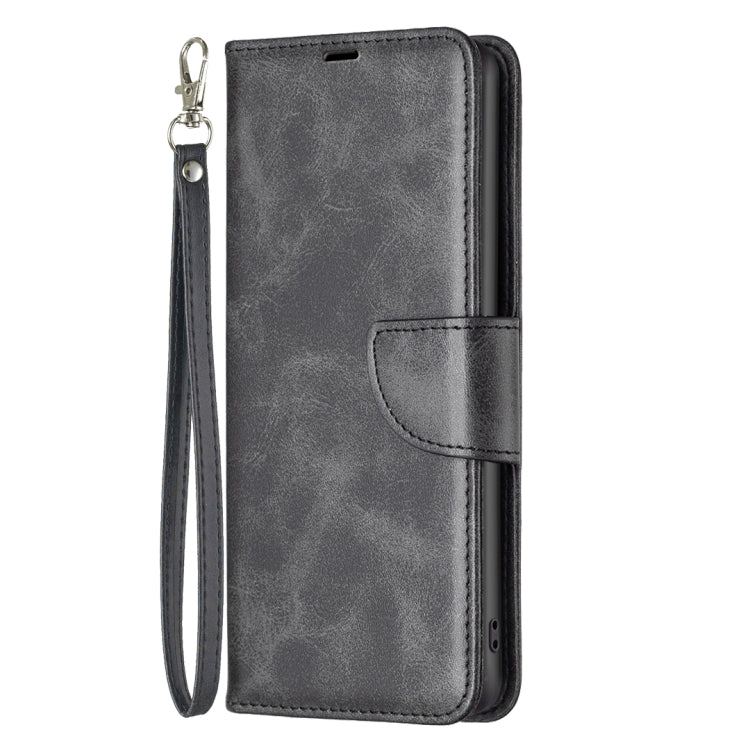 For Xiaomi Redmi K70 / K70 Pro Lambskin Texture Pure Color Flip Leather Phone Case(Black) - K70 Pro Cases by PMC Jewellery | Online Shopping South Africa | PMC Jewellery | Buy Now Pay Later Mobicred