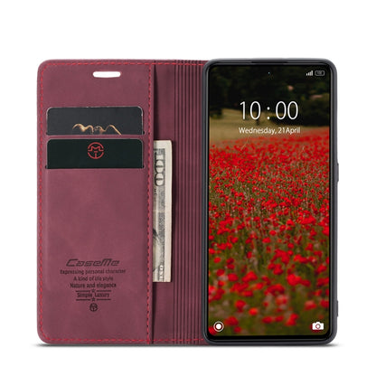 For Xiaomi Redmi Note 12 5G / Poco X5 CaseMe 013 Multifunctional Horizontal Flip Leather Phone Case(Wine Red) - Xiaomi Cases by CaseMe | Online Shopping South Africa | PMC Jewellery | Buy Now Pay Later Mobicred