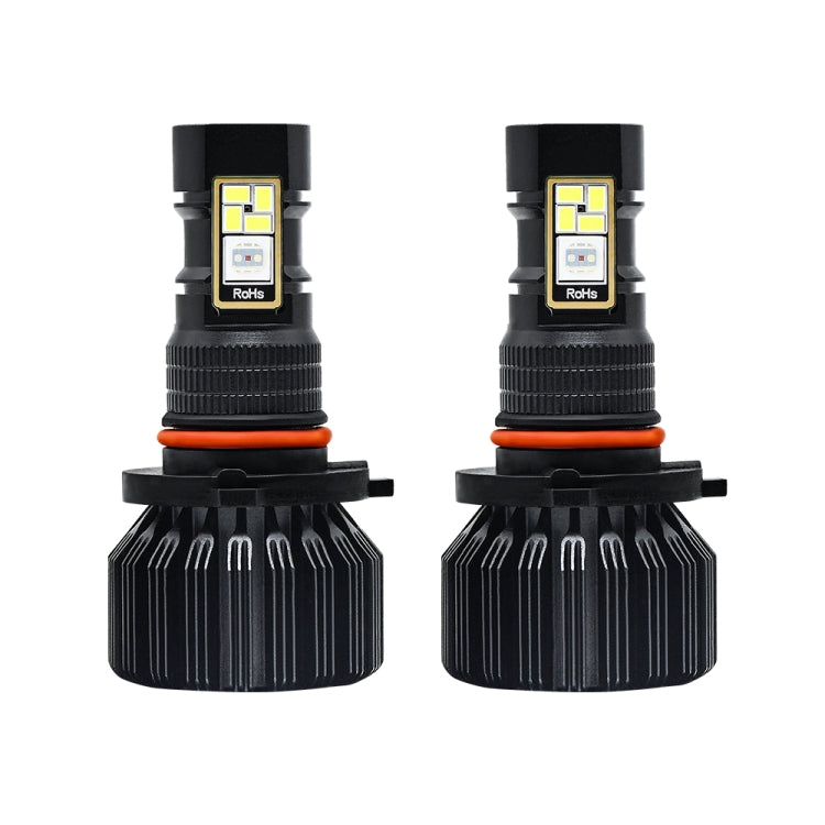 EV23 1 Pair 9005 HB3 12W / 15000LM / DC 9-16V IP68 Waterproof Car RGB Fog Light - Fog / Driving Lights by PMC Jewellery | Online Shopping South Africa | PMC Jewellery | Buy Now Pay Later Mobicred