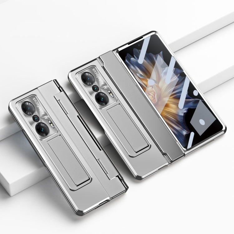 For Honor Magic Vs Integrated Folding Phone Case with Hinge(Silver) - Honor Cases by PMC TechLife | Online Shopping South Africa | PMC TechLife | Buy Now Pay Later Mobicred