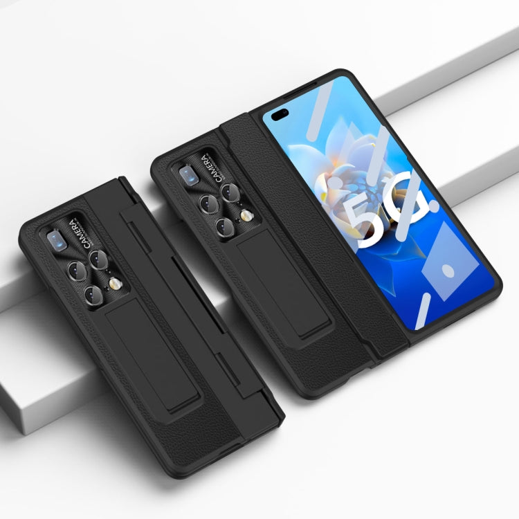 For Huawei Mate X2 Integrated Full Coverage Phone Case with Hinge(Black) - Huawei Cases by PMC TechLife | Online Shopping South Africa | PMC TechLife | Buy Now Pay Later Mobicred