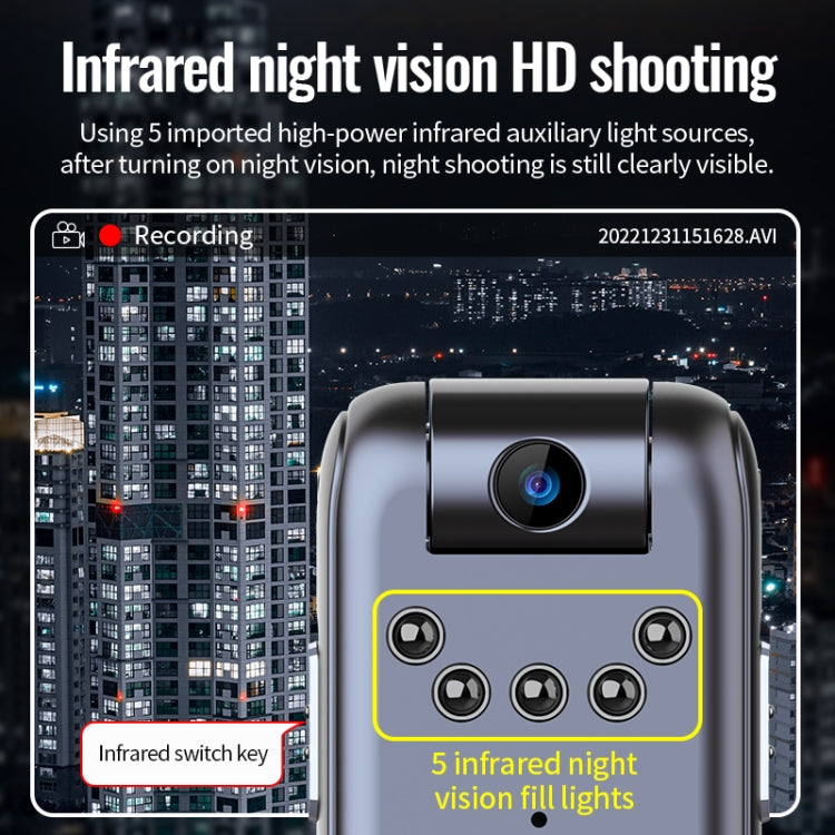 JNN V13 1080P Multifunctional Infrared Night Vision Recorder, Capacity:32GB(Black) - Recording Pen by JNN | Online Shopping South Africa | PMC Jewellery | Buy Now Pay Later Mobicred