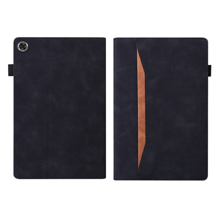 For Lenovo Tab M10 Plus 10.6 3rd Gen 2022 Business Shockproof Horizontal Flip Leather Tablet Case(Black) - Lenovo by PMC TechLife | Online Shopping South Africa | PMC TechLife | Buy Now Pay Later Mobicred