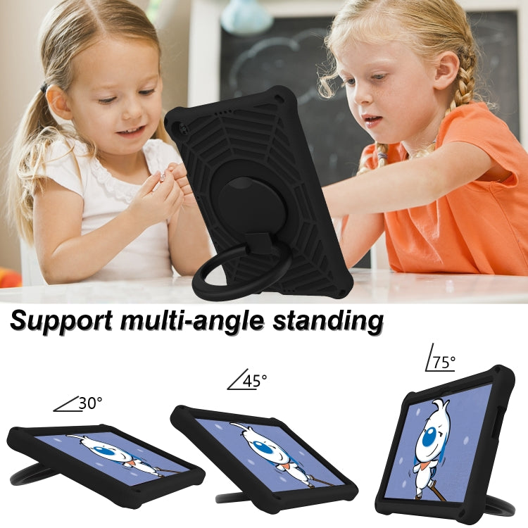 For Huawei MatePad T 10s Spider King Silicone Protective Tablet Case(Black) - Huawei by PMC TechLife | Online Shopping South Africa | PMC TechLife | Buy Now Pay Later Mobicred