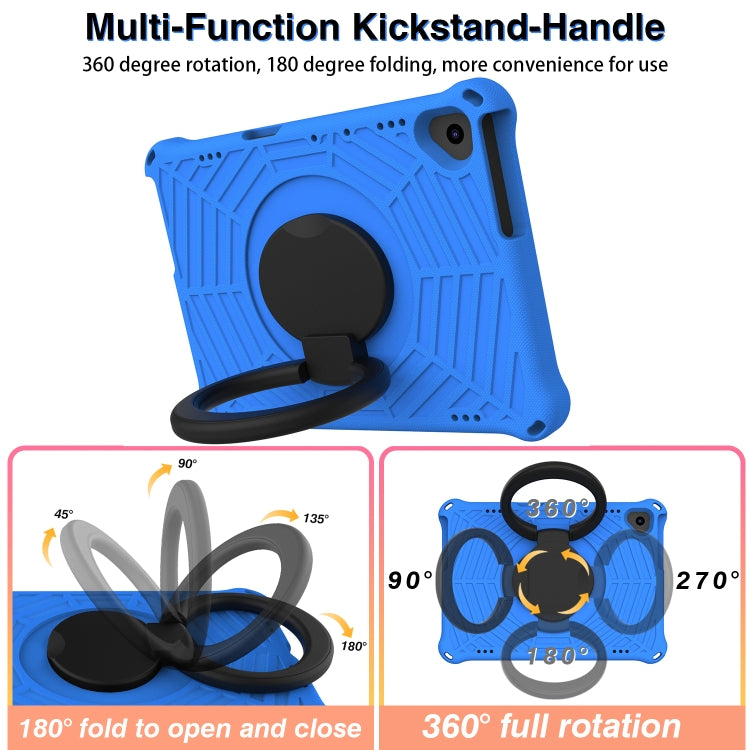 For Huawei MediaPad T5 Spider King Silicone Protective Tablet Case(Blue) - Huawei by PMC TechLife | Online Shopping South Africa | PMC TechLife | Buy Now Pay Later Mobicred