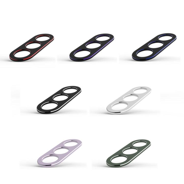 For Samsung Galaxy S23 5G Aurora Series Lens Protector + Metal Frame Phone Case(Black Silver) - Galaxy S23 5G Cases by PMC TechLife | Online Shopping South Africa | PMC TechLife