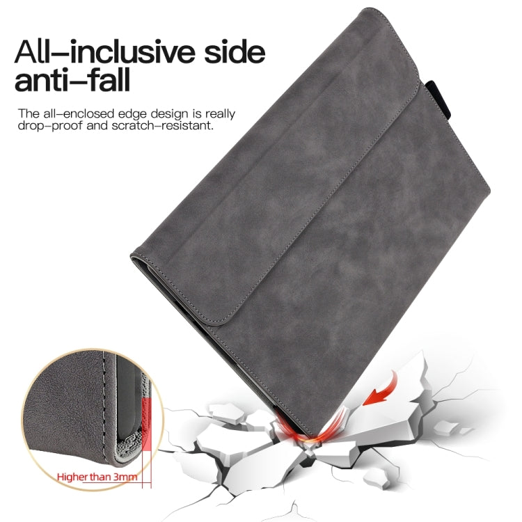 For Microsoft Surface Go 3 / 2 / 1 Sheepskin All-Inclusive Shockproof Protective Case(Grey) - Others by PMC TechLife | Online Shopping South Africa | PMC TechLife | Buy Now Pay Later Mobicred
