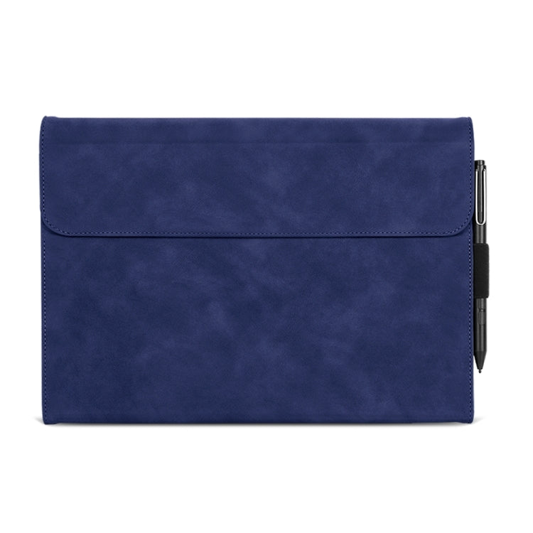 For Microsoft Surface Pro 7+ / 7 / 6 / 5 / 4 Sheepskin All-Inclusive Shockproof Protective Case(Blue) - Others by PMC TechLife | Online Shopping South Africa | PMC TechLife | Buy Now Pay Later Mobicred