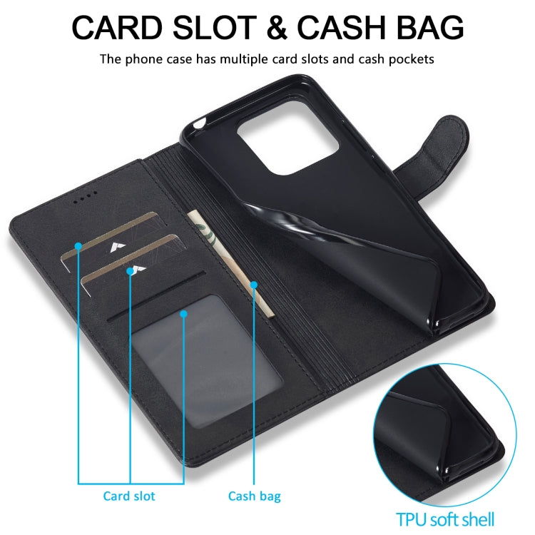 For Xiaomi Redmi Note 13 Pro 4G LC.IMEEKE Calf Texture Leather Phone Case(Black) - free shipping - PMC TechLife - Order now!