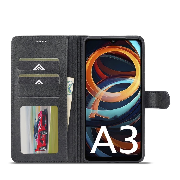 For Xiaomi Redmi A3 LC.IMEEKE Calf Texture Leather Phone Case(Black) - free shipping - PMC TechLife - Order now!