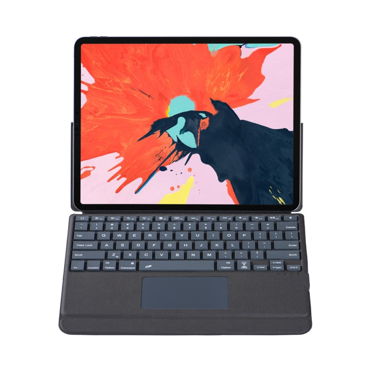 J3129D For iPad Pro 12.9 2022/2021/2020/2018 Backlight Bluetooth Keyboard Leather Case(Black) - For iPad Pro by PMC TechLife | Online Shopping South Africa | PMC TechLife
