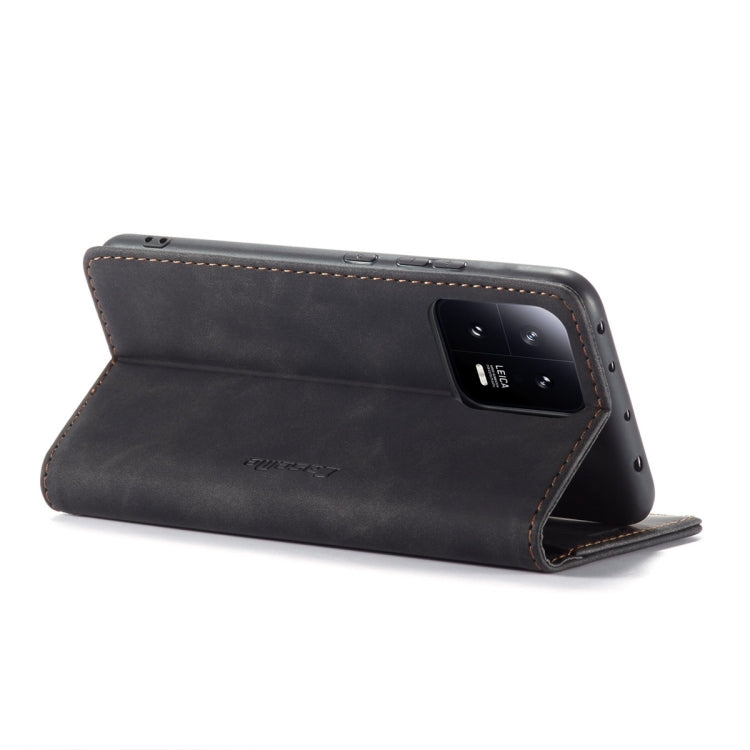 For Xiaomi 13 CaseMe 013 Multifunctional Horizontal Flip Leather Phone Case(Black) - Xiaomi Cases by CaseMe | Online Shopping South Africa | PMC Jewellery | Buy Now Pay Later Mobicred