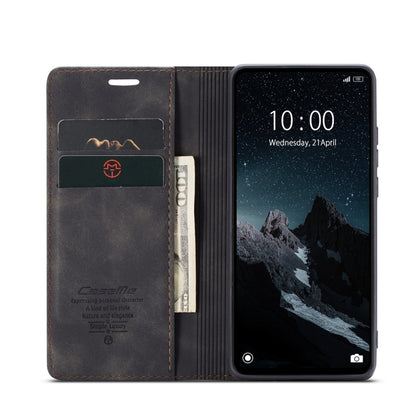 For Xiaomi Redmi 11A / 12C CaseMe 013 Multifunctional Horizontal Flip Leather Phone Case(Black) - Xiaomi Cases by CaseMe | Online Shopping South Africa | PMC Jewellery | Buy Now Pay Later Mobicred