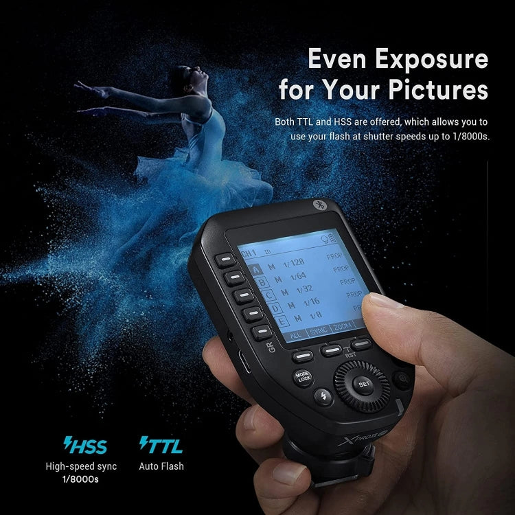 Godox XPro II TTL Wireless Flash Trigger For Leica(Black) - free shipping - PMC TechLife - Order now!