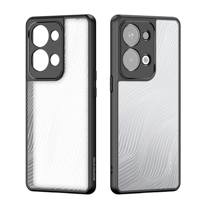 For OPPO Reno9 Pro+ DUX DUCIS Aimo Series TPU + PC Frosted Feel Phone Case(Black) - OPPO Cases by DUX DUCIS | Online Shopping South Africa | PMC Jewellery | Buy Now Pay Later Mobicred