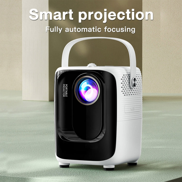 A007 Portable 1280 x 720 HD 113 ANSI Smart LED Projector, Plug:AU Plug(Black) - Mini Projector by PMC Jewellery | Online Shopping South Africa | PMC Jewellery | Buy Now Pay Later Mobicred