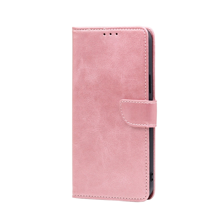 For Blackview A52 Calf Texture Buckle Flip Leather Phone Case(Rose Gold) - More Brand by PMC Jewellery | Online Shopping South Africa | PMC Jewellery | Buy Now Pay Later Mobicred