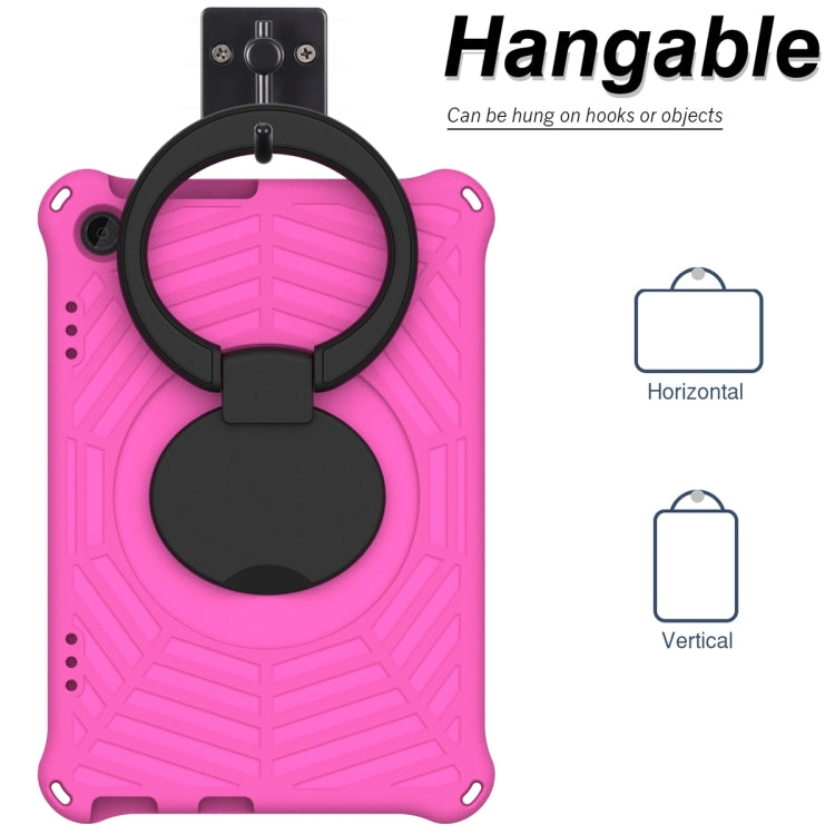 For Lenovo Tab M10 3rd Gen Spider King Silicone Protective Tablet Case(Rose Red) - Lenovo by PMC TechLife | Online Shopping South Africa | PMC TechLife | Buy Now Pay Later Mobicred