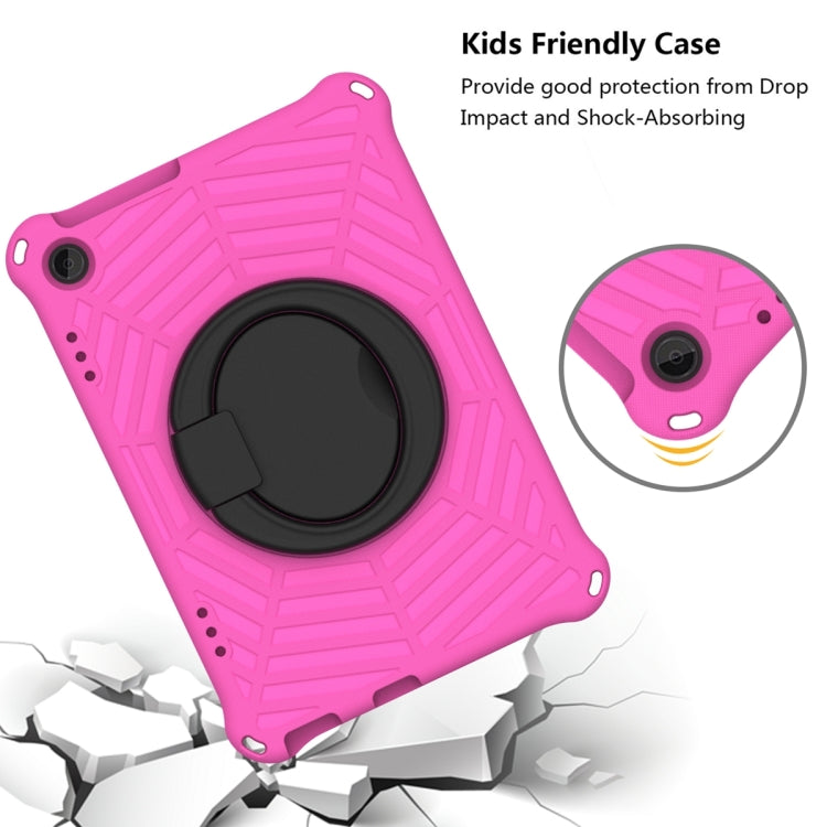 For Lenovo Tab M10 3rd Gen Spider King Silicone Protective Tablet Case(Rose Red) - Lenovo by PMC TechLife | Online Shopping South Africa | PMC TechLife | Buy Now Pay Later Mobicred