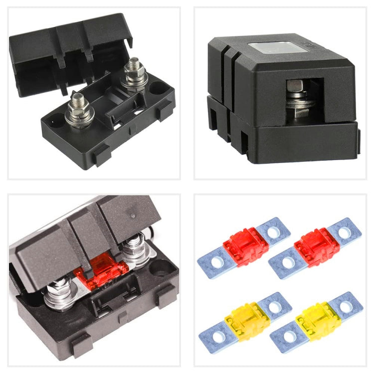 6 in 1 ANS Car Fuse Holder Fuse Box, Current:40A & 50A & 60A - Fuse by PMC Jewellery | Online Shopping South Africa | PMC Jewellery | Buy Now Pay Later Mobicred