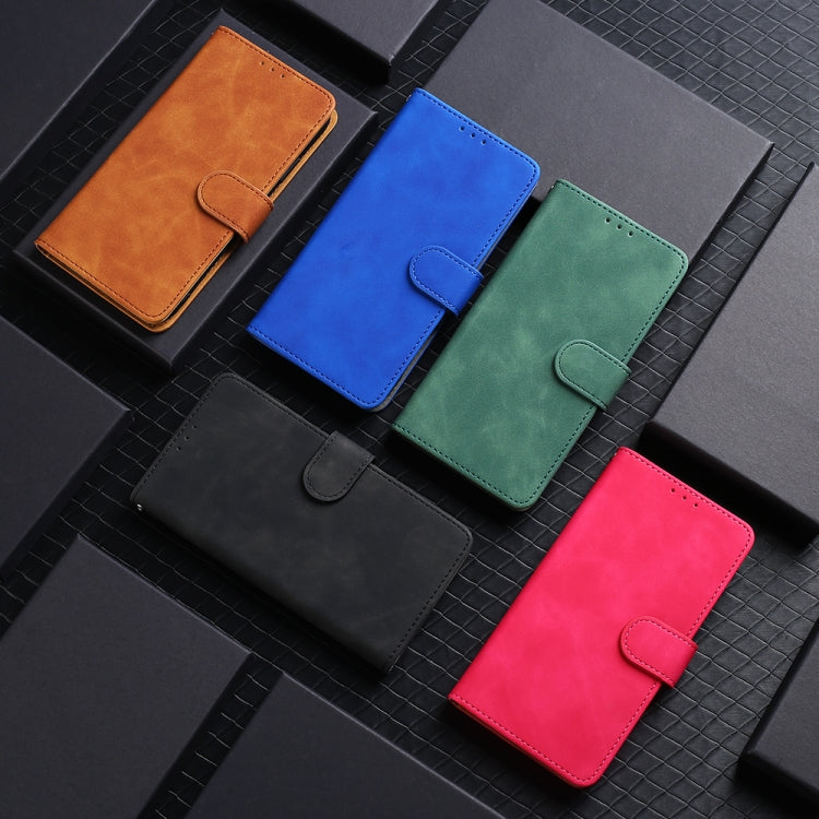 For TECNO Camon 20 Pro Skin Feel Magnetic Flip Leather Phone Case(Black) - Tecno Cases by PMC TechLife | Online Shopping South Africa | PMC TechLife | Buy Now Pay Later Mobicred