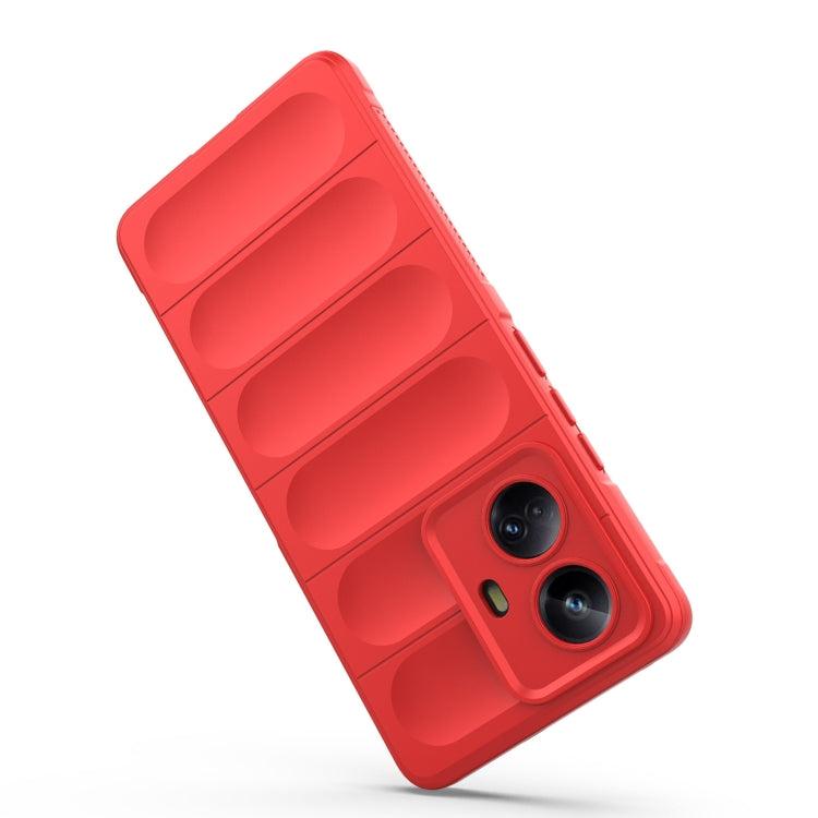 For Realme 10 Pro+ 5G Magic Shield TPU + Flannel Phone Case(Grey) - free shipping - PMC TechLife - Order now!