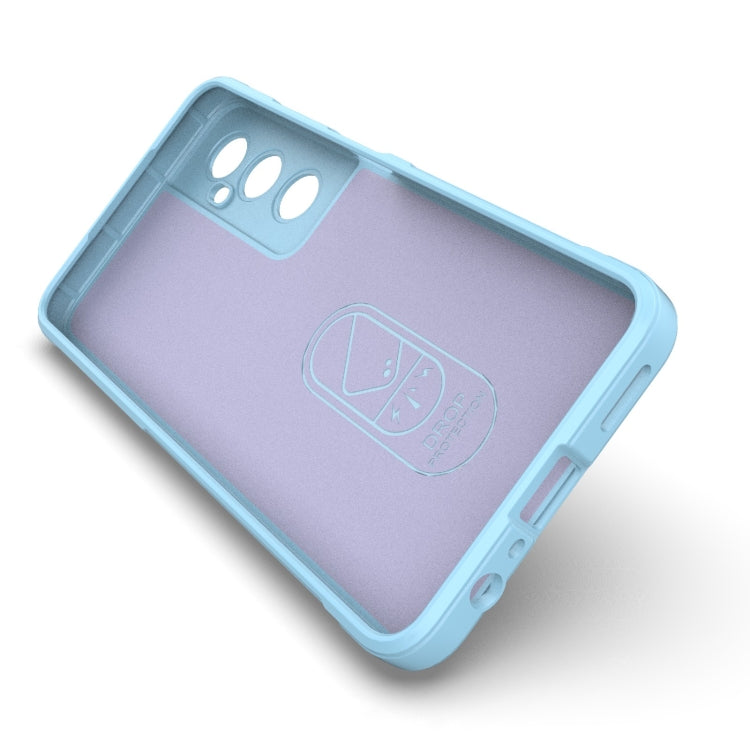 For Realme C65 4G Global Magic Shield TPU + Flannel Phone Case(Red) - Realme Cases by PMC TechLife | Online Shopping South Africa | PMC TechLife | Buy Now Pay Later Mobicred