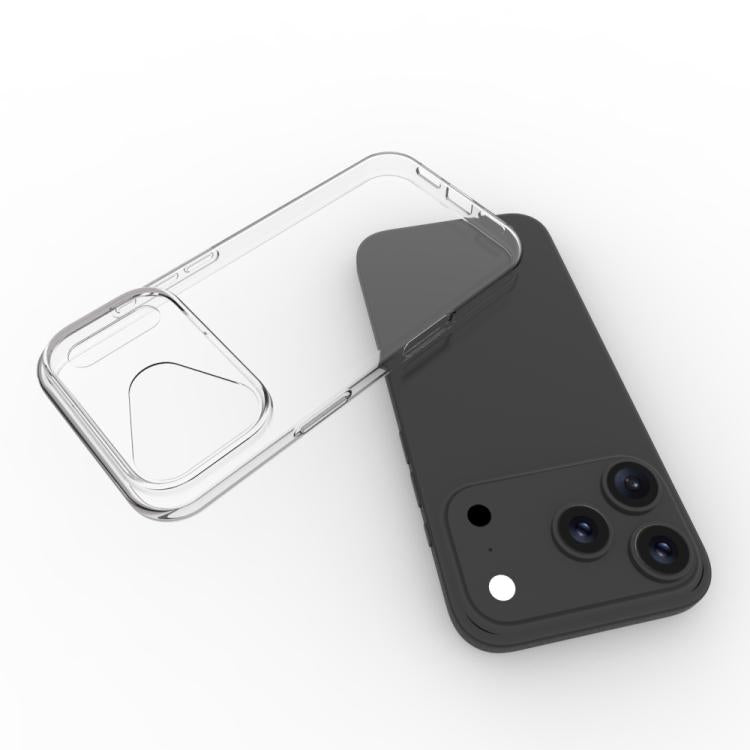 For iPhone 17 Pro Max Waterproof Texture TPU Phone Case(Transparent) - free shipping - PMc TechLife - Order now!