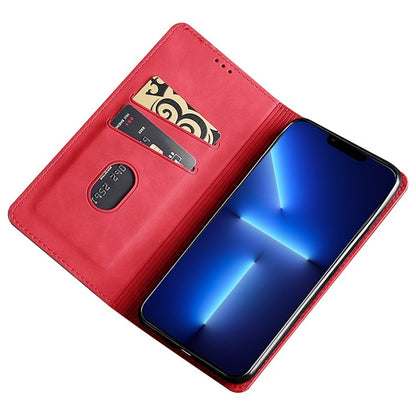 For Huawei Pura 70 Skin Feel Magnetic Leather Phone Case(Red) - Huawei Cases by PMC Jewellery | Online Shopping South Africa | PMC Jewellery | Buy Now Pay Later Mobicred