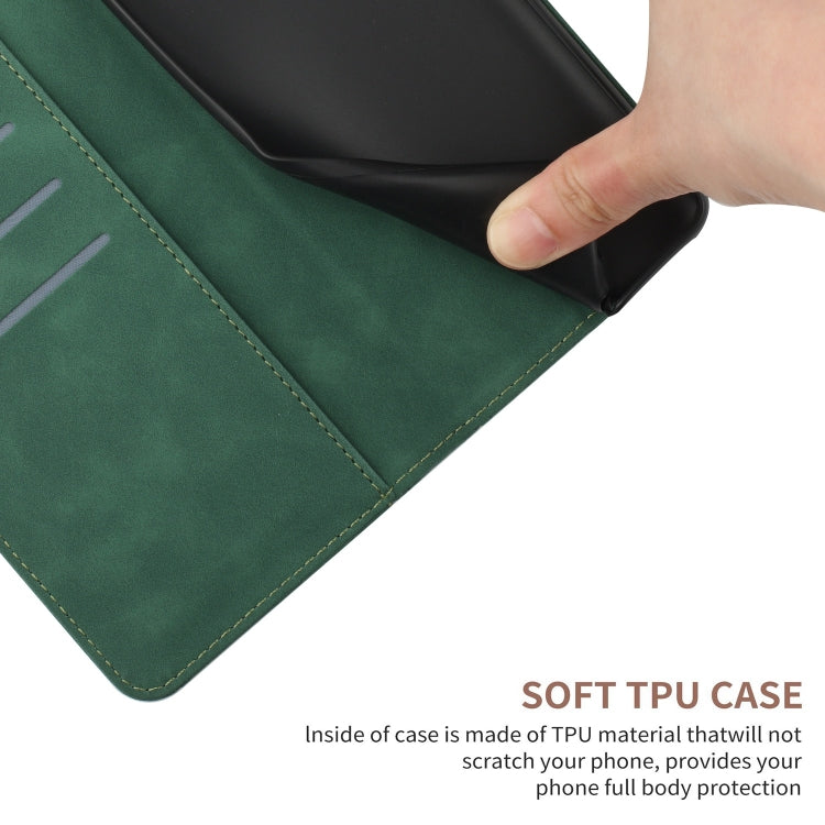 For Motorola Moto E22 / E22i 4G Stitching Embossed Leather Phone Case(Green) - free shipping - PMC TechLife - Order now!