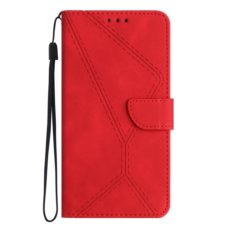 For Motorola Moto G14 Stitching Embossed Leather Phone Case(Red) - free shipping - PMC TechLife - Order now!