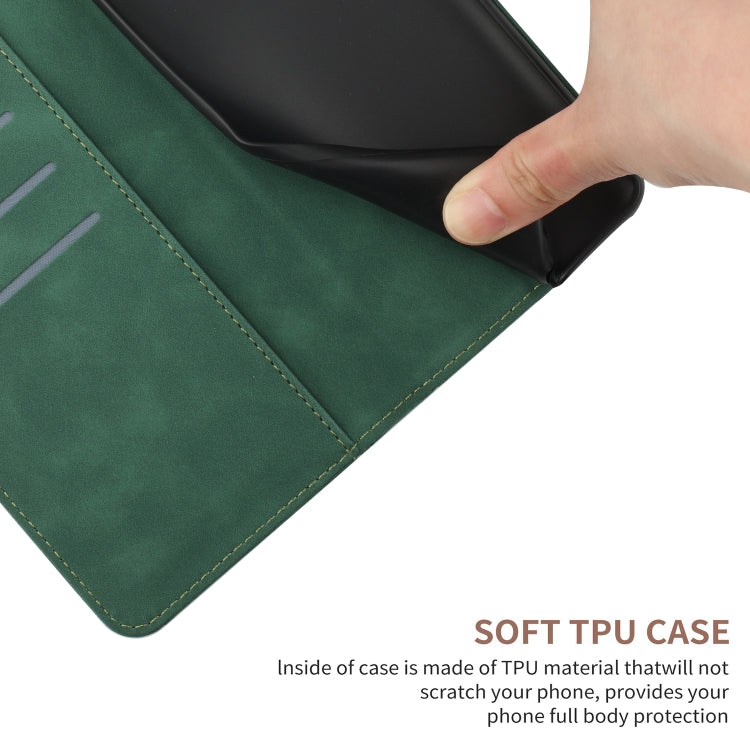 For Motorola Moto G14 Stitching Embossed Leather Phone Case(Green) - free shipping - PMC TechLife - Order now!
