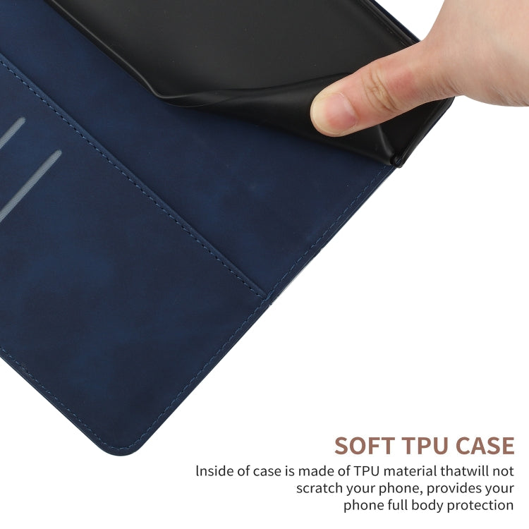 For Motorola Edge 40 Stitching Embossed Leather Phone Case(Blue) - free shipping - PMC TechLife - Order now!