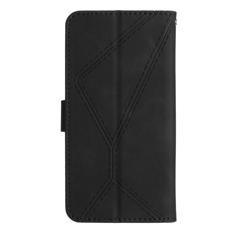 For Motorola Moto G54 Stitching Embossed Leather Phone Case(Black) - free shipping - PMC TechLife - Order now!