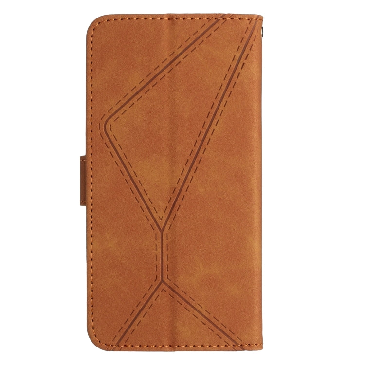For Motorola Edge 40 Neo Stitching Embossed Leather Phone Case(Brown) - free shipping - PMC TechLife - Order now!