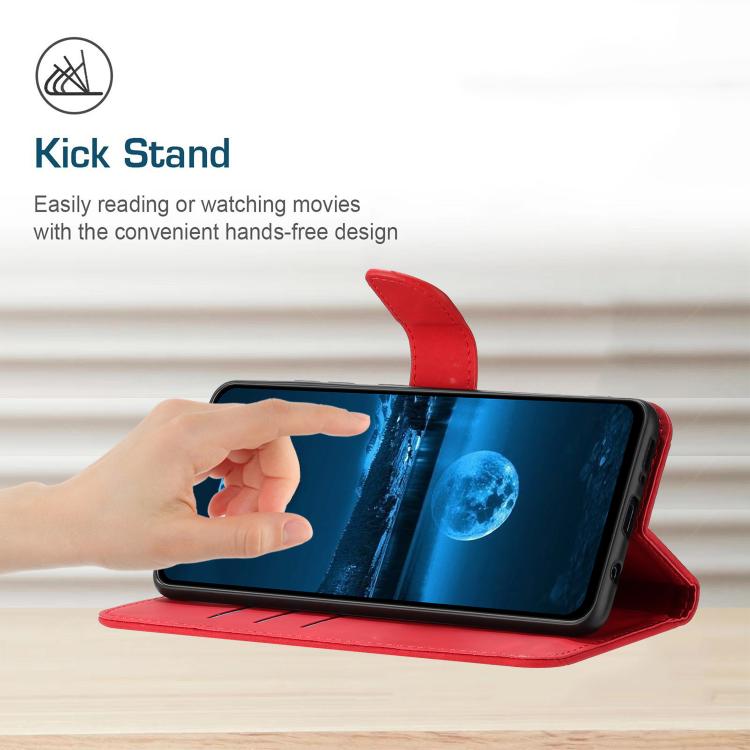 For Motorola Edge 60 5G Stitching Embossed Leather Phone Case(Red) - free shipping - PMC TechLife - Order now!