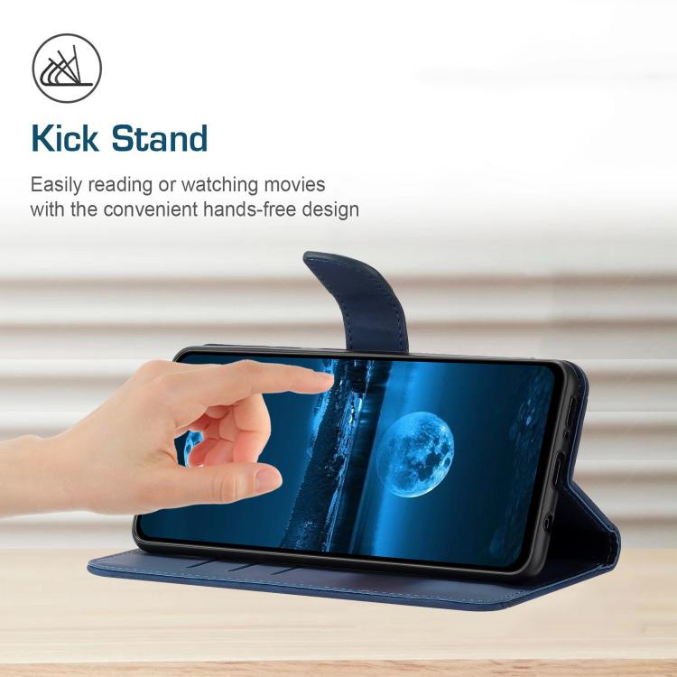 For Motorola Edge 60 5G Stitching Embossed Leather Phone Case(Blue) - free shipping - PMC TechLife - Order now!
