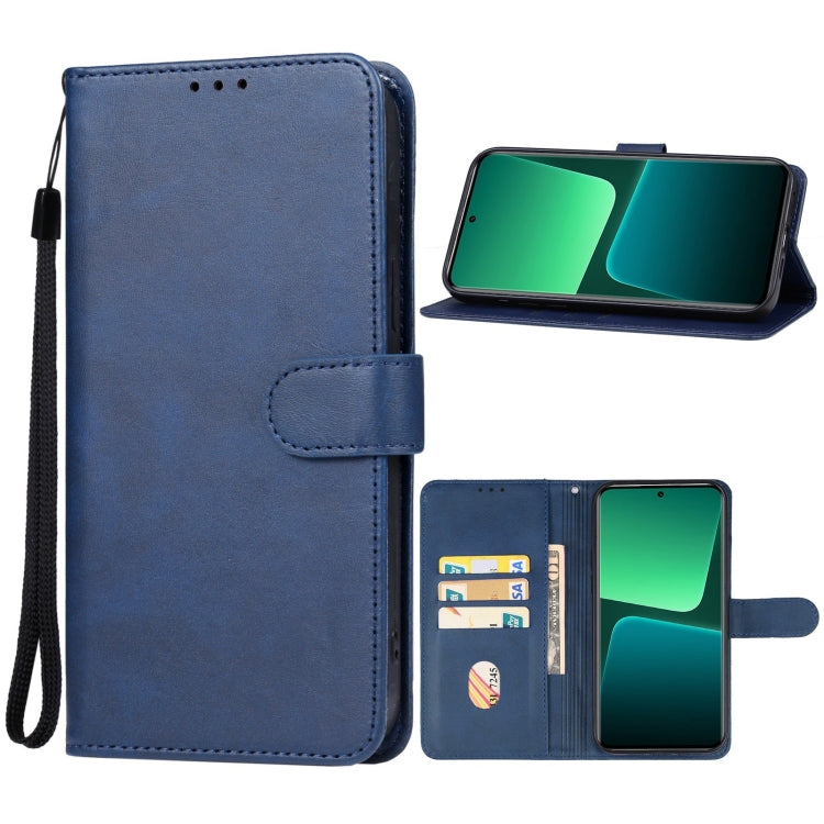 For Xiaomi 13T Pro Leather Phone Case(Blue) - Xiaomi Cases by PMC Jewellery | Online Shopping South Africa | PMC Jewellery | Buy Now Pay Later Mobicred