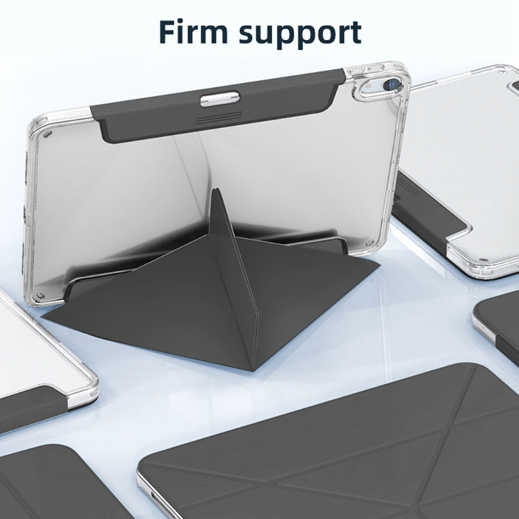 For iPad Pro 13 2024 Mutural Deformation Stand Smart Leather Tablet Case(Dark Blue) - free shipping - PMC TechLife - Order now!