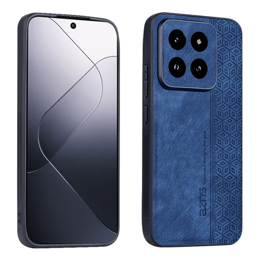 For Xiaomi 14 Pro AZNS 3D Embossed Skin Feel Phone Case(Sapphire Blue) - 14 Pro Cases by AZNS | Online Shopping South Africa | PMC Jewellery | Buy Now Pay Later Mobicred