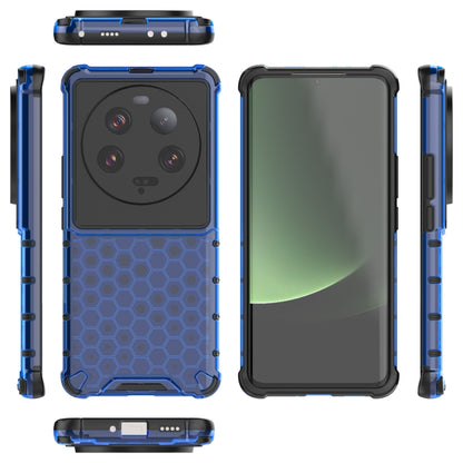 For Xiaomi 13 Ultra Shockproof Honeycomb PC + TPU Phone Case(Blue) - 13 Ultra Cases by PMC Jewellery | Online Shopping South Africa | PMC Jewellery | Buy Now Pay Later Mobicred