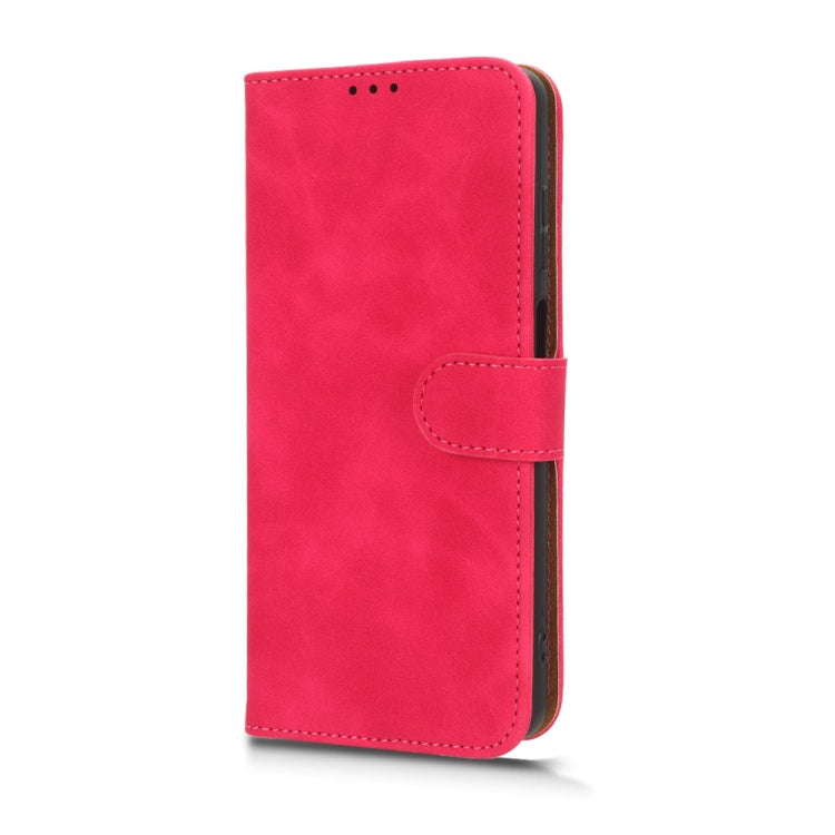 For Blackview A53 Pro Skin Feel Magnetic Flip Leather Phone Case(Rose Red) - More Brand by PMC Jewellery | Online Shopping South Africa | PMC Jewellery | Buy Now Pay Later Mobicred