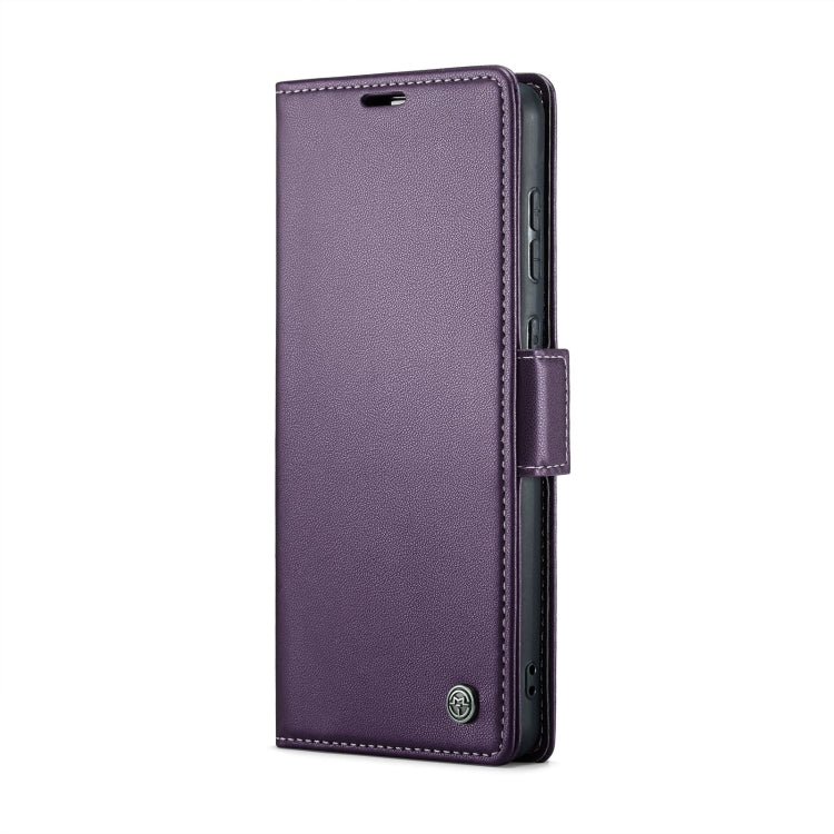 For Samsung Galaxy A70/A70s CaseMe 023 Butterfly Buckle Litchi Texture RFID Anti-theft Leather Phone Case(Pearly Purple) - Galaxy Phone Cases by CaseMe | Online Shopping South Africa | PMC Jewellery | Buy Now Pay Later Mobicred