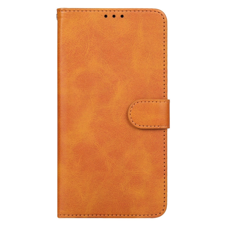 For Motorola Edge 50 Pro Leather Phone Case(Brown) - Motorola Cases by PMC Jewellery | Online Shopping South Africa | PMC Jewellery | Buy Now Pay Later Mobicred