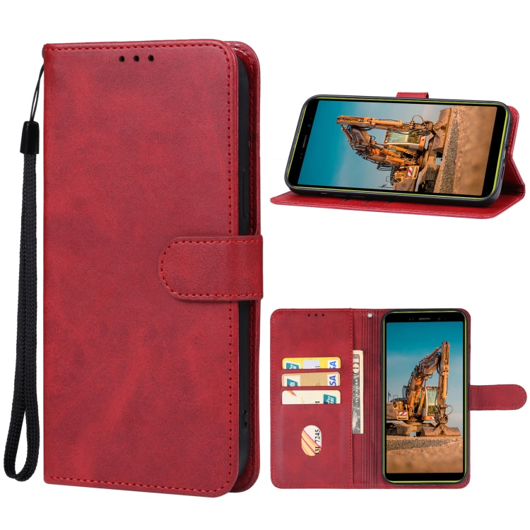 For Ulefone Armor X12 Leather Phone Case(Red) - Ulefone Cases by PMC Jewellery | Online Shopping South Africa | PMC Jewellery | Buy Now Pay Later Mobicred