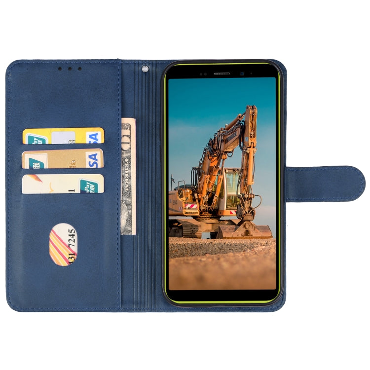 For Ulefone Armor X12 Leather Phone Case(Blue) - Ulefone Cases by PMC Jewellery | Online Shopping South Africa | PMC Jewellery | Buy Now Pay Later Mobicred