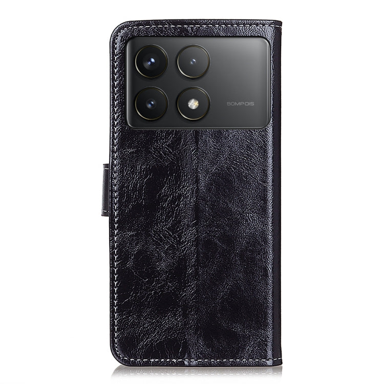 For Xiaomi Redmi K70 5G / K70 Pro 5G Retro Crazy Horse Texture Leather Phone Case(Black) - K70 Cases by PMC Jewellery | Online Shopping South Africa | PMC Jewellery | Buy Now Pay Later Mobicred